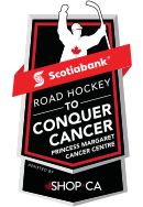 Road Hockey to Conquer Cancer Site Logo
