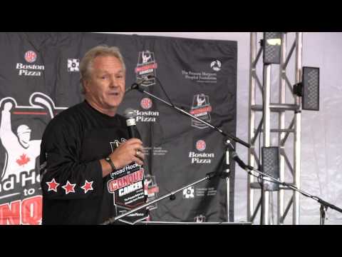 Road Hockey to Conquer Cancer - Darryl Sittler - 2012